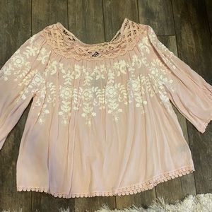 Curations pink top
